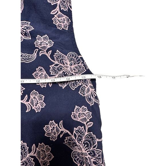 BeachLunchLounge Cover Up Dress Boho Print Blue and Pink Size Small - Picture 5 of 7